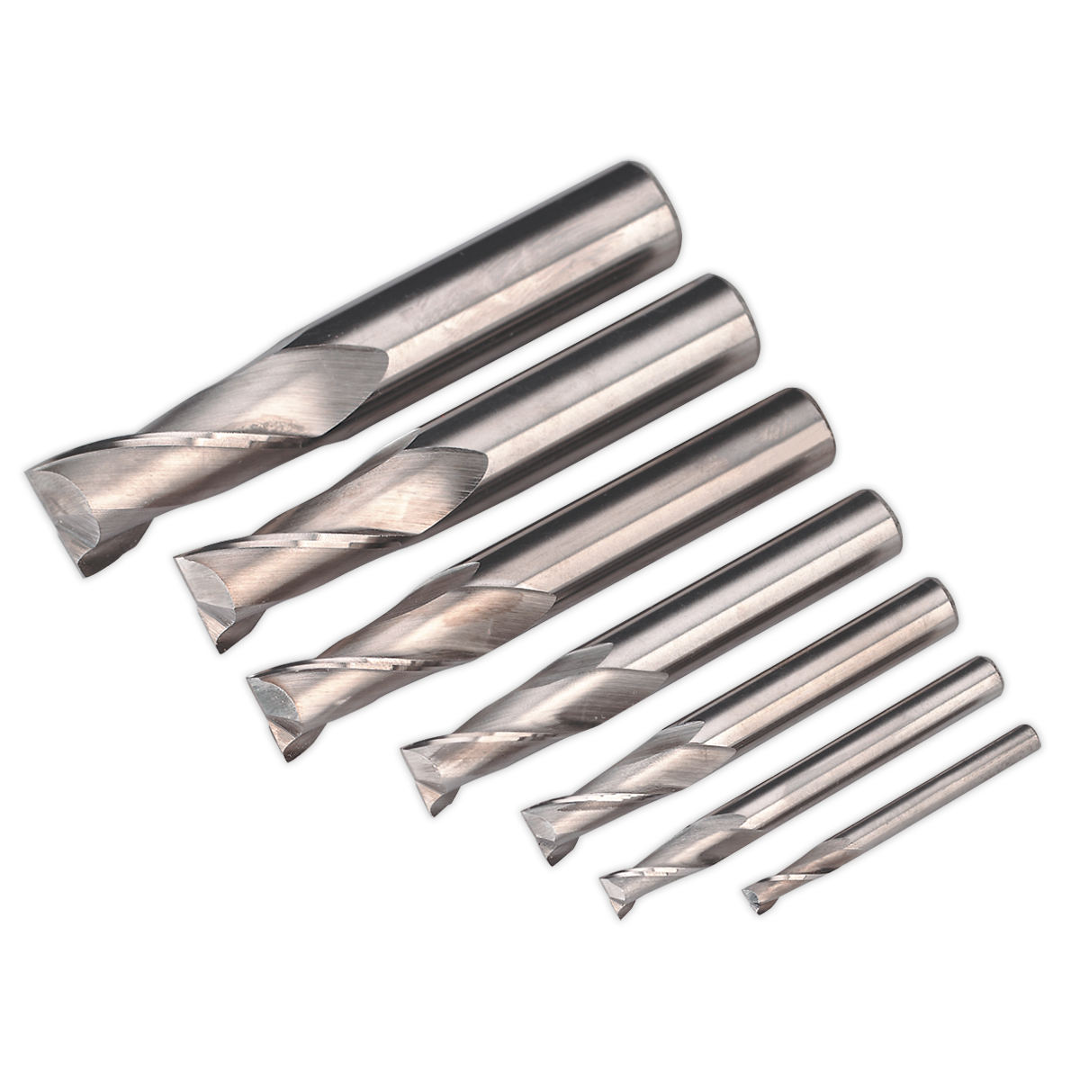 Ø4-16mm 2 Flute HSS End Mill Set