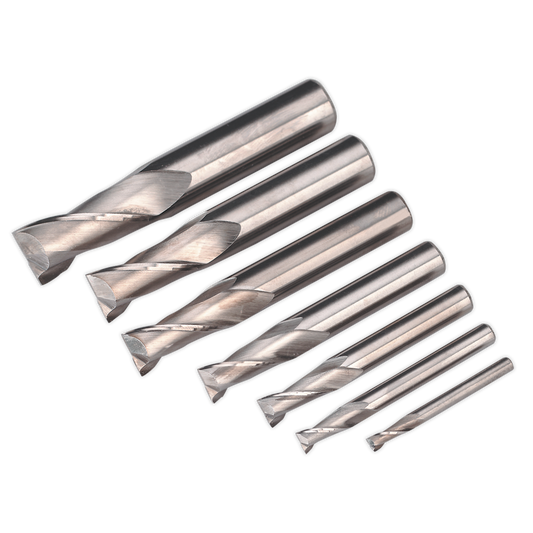 Ø4-16mm 2 Flute HSS End Mill Set