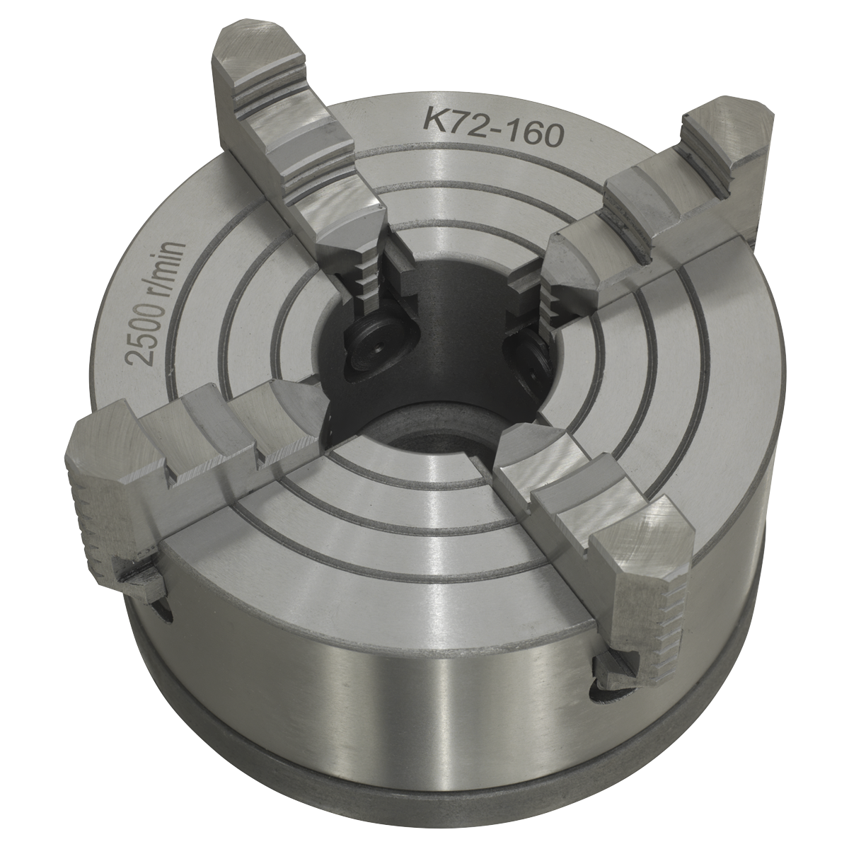 4-Jaw Independent Chuck with Back Plate