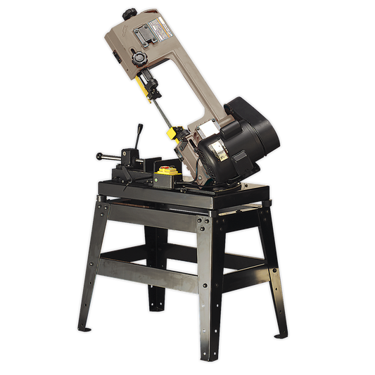 150mm 3-Speed Metal Cutting Bandsaw with Quick Lock Vice & Stand