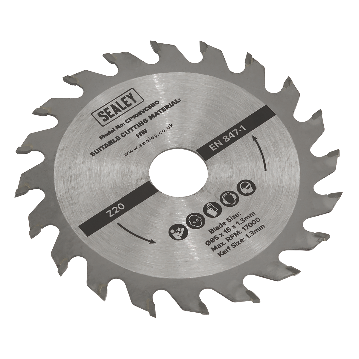 20tpu Circular Saw Blade Ø85 x 15 x 1.3mm