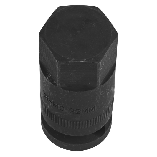 1/2"Sq Drive Motorcycle Wheel Nut Socket H22