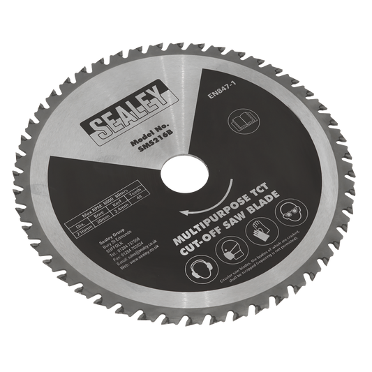 48tpu Multipurpose Cut-Off Saw Blade Ø216 x 2.4mm/Ø30mm