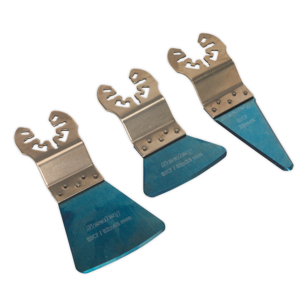 3pc Quick Change Multi-Tool Scraper Blade Set