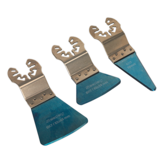 3pc Quick Change Multi-Tool Scraper Blade Set