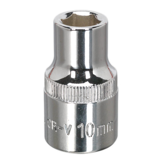 10mm 1/2"Sq Drive Fully Polished WallDrive® Socket