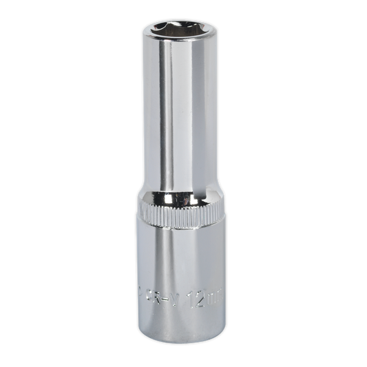 12mm Deep 1/2"Sq Drive Fully Polished WallDrive® Socket