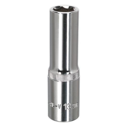 13mm 1/2"Sq Drive Fully Polished Deep WallDrive® Socket