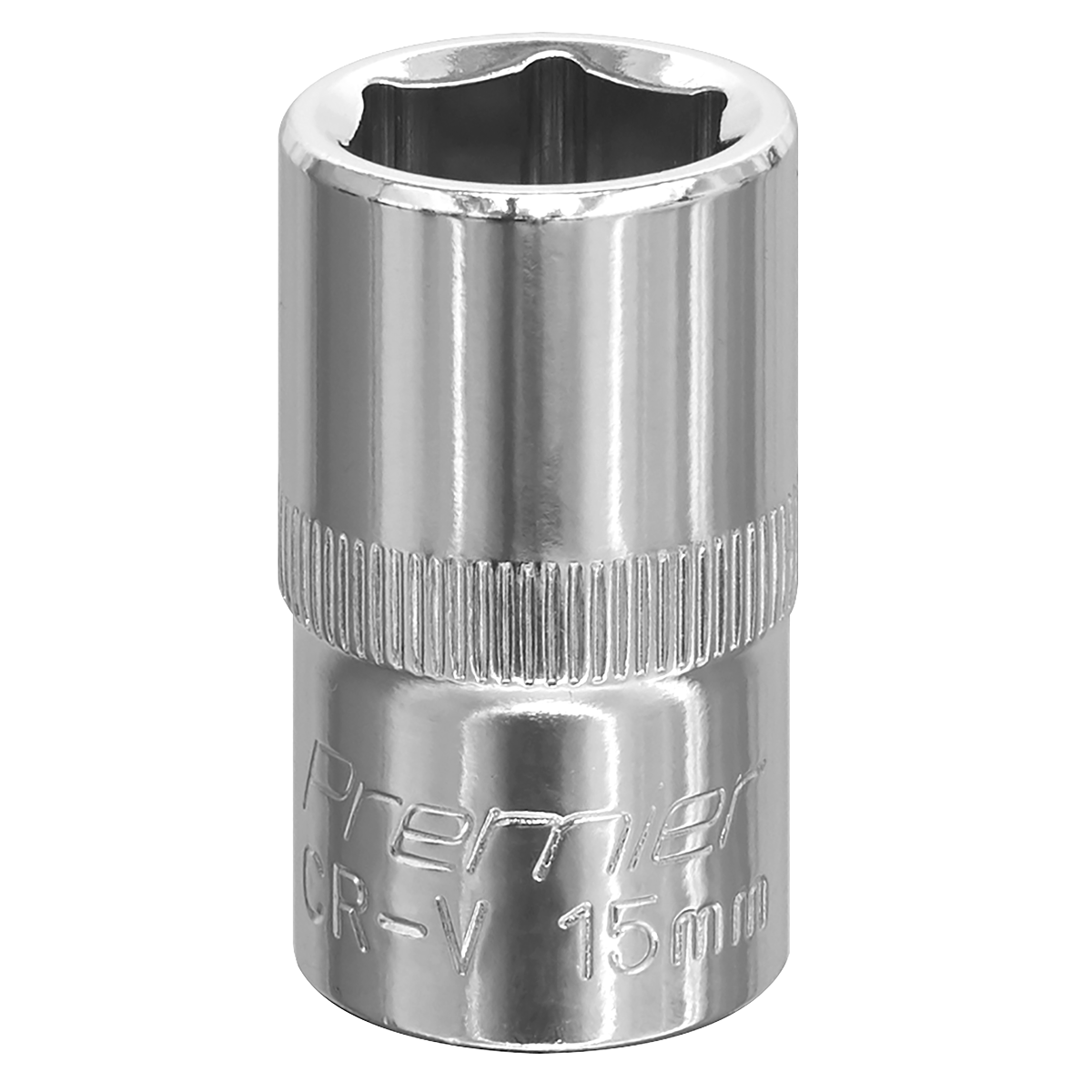 15mm 1/2"Sq Drive Fully Polished WallDrive® Socket