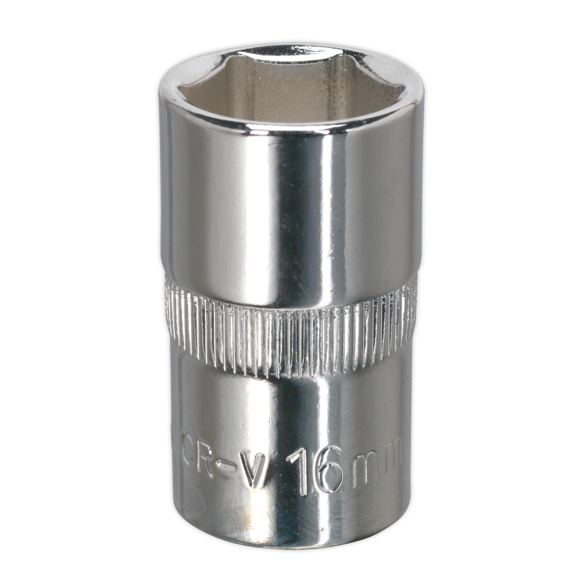 16mm 1/2"Sq Drive Fully Polished WallDrive® Socket