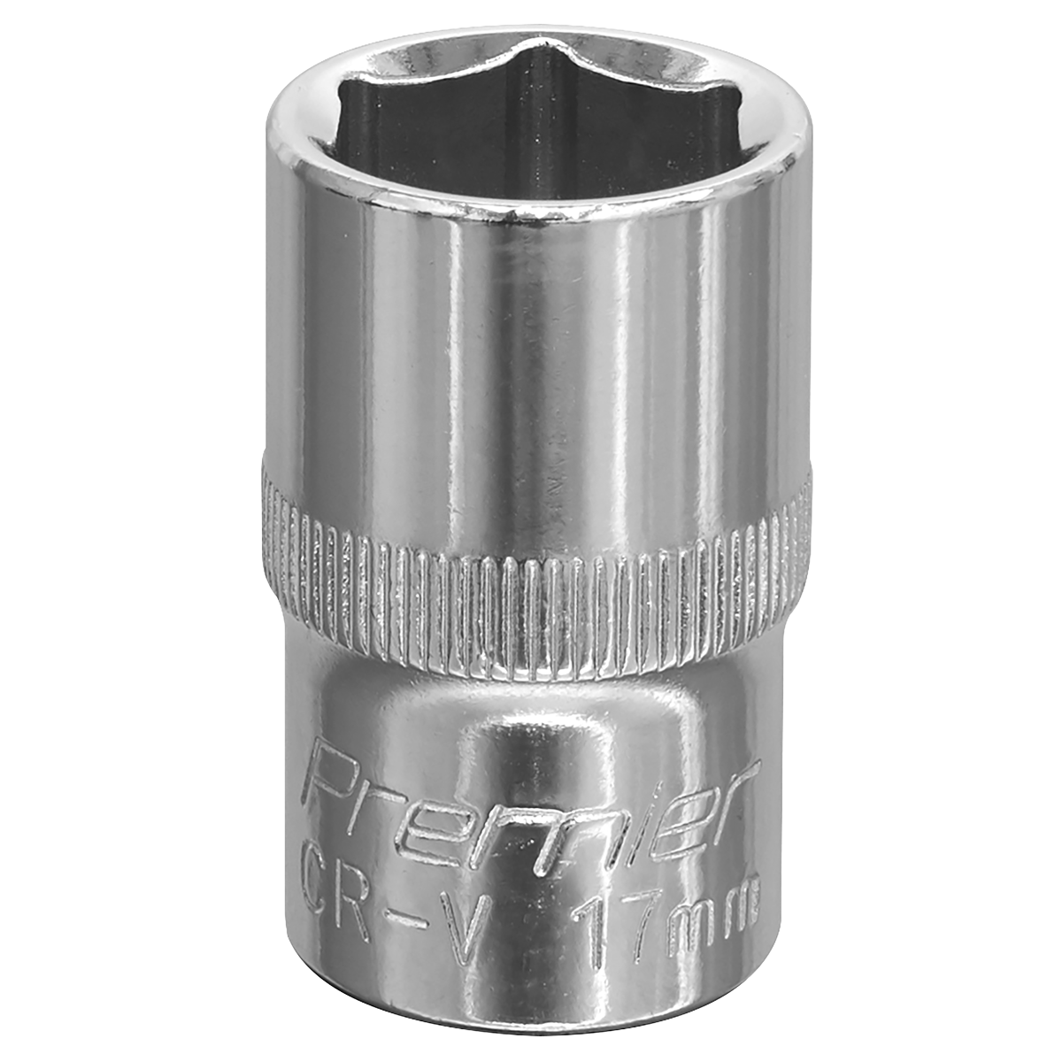 17mm 1/2"Sq Drive Fully Polished WallDrive® Socket