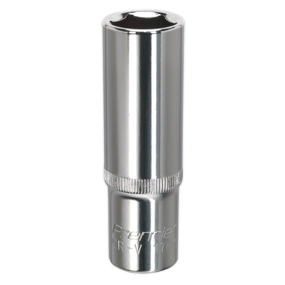 17mm 1/2"Sq Drive Fully Polished Deep WallDrive® Socket