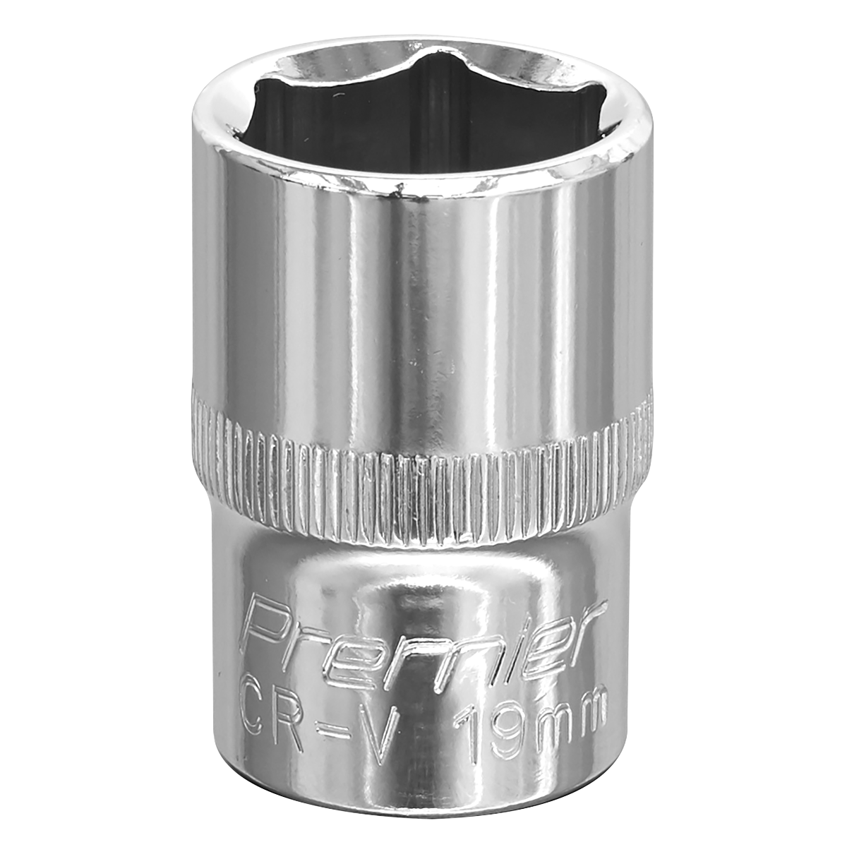 19mm 1/2"Sq Drive Fully Polished WallDrive® Socket