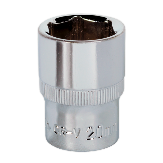 20mm 1/2"Sq Drive Fully Polished WallDrive® Socket