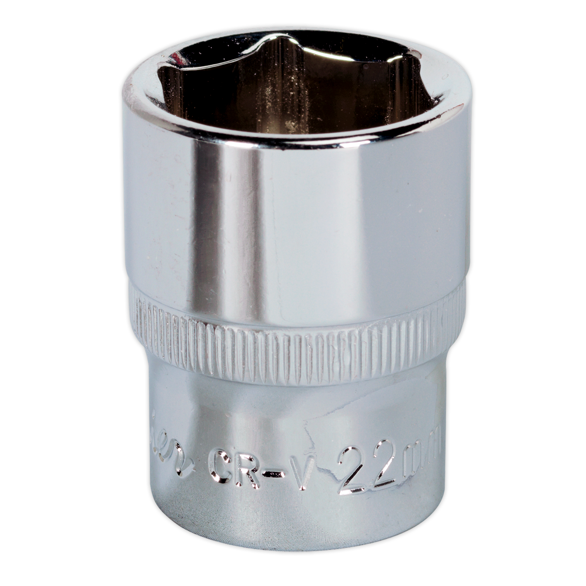 22mm 1/2"Sq Drive Fully Polished WallDrive® Socket