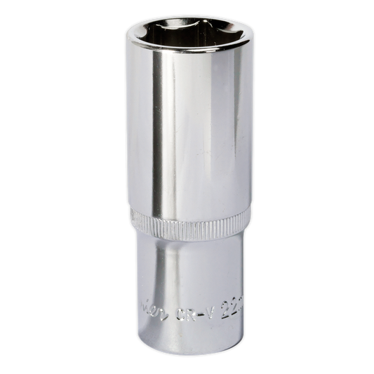 22mm 1/2"Sq Drive Fully Polished Deep WallDrive® Socket