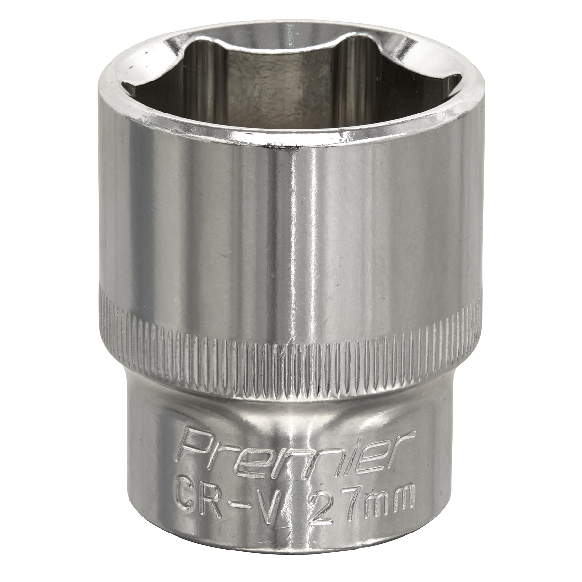 27mm 1/2"Sq Drive Fully Polished WallDrive® Socket