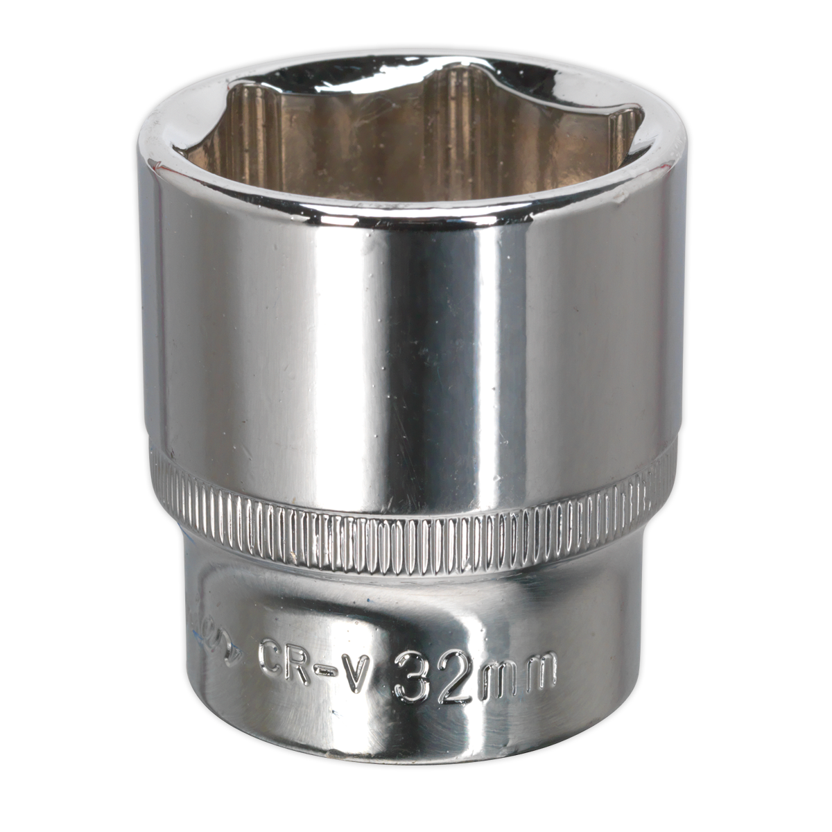 32mm 1/2"Sq Drive Fully Polished WallDrive® Socket