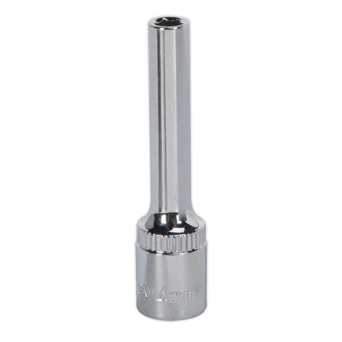 4mm Deep 1/4"Sq Drive Fully Polished WallDrive® Socket