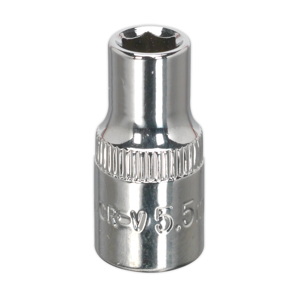 5.5mm 1/4"Sq Drive Fully Polished WallDrive® Socket