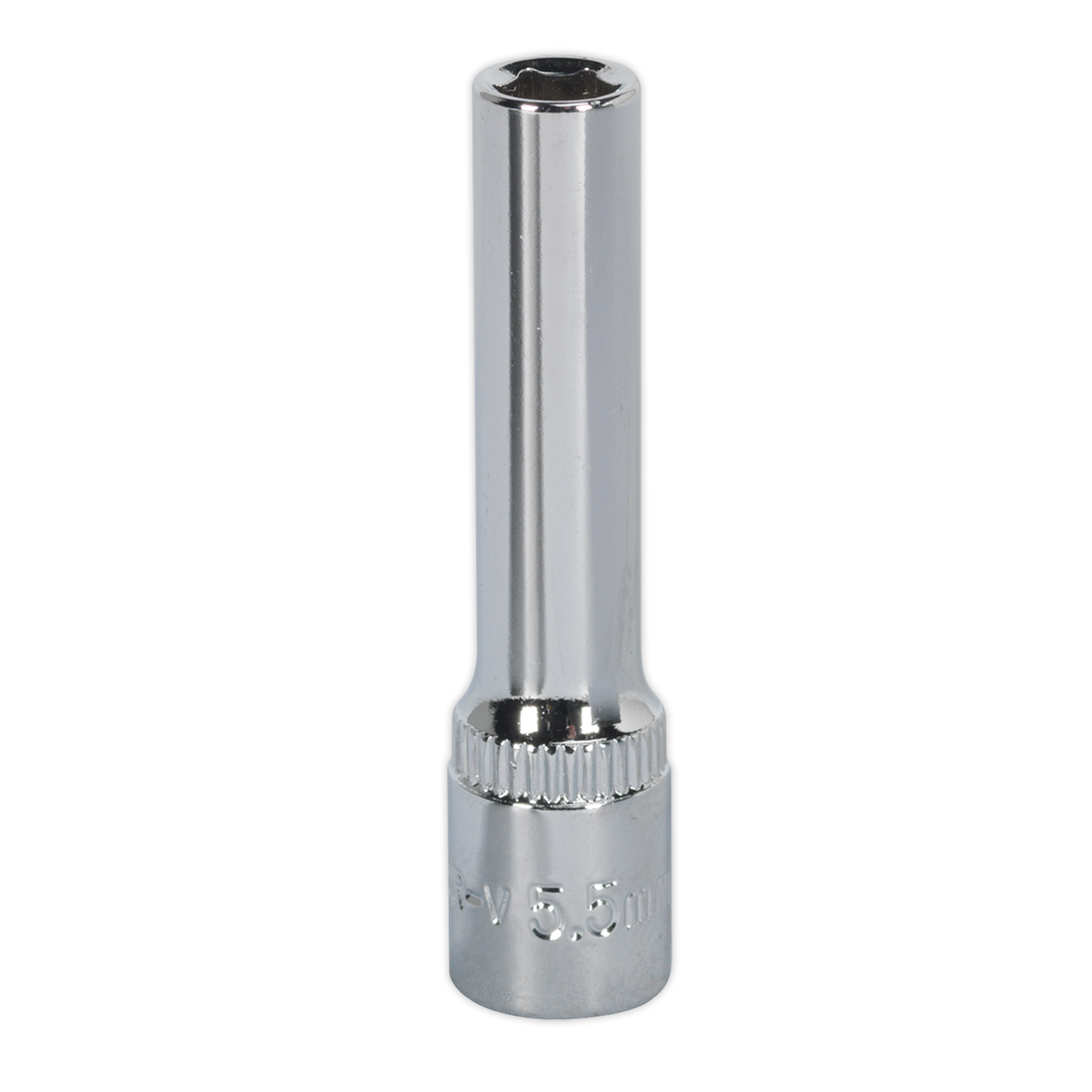 5.5mm 1/4"Sq Drive Fully Polished Deep WallDrive® Socket