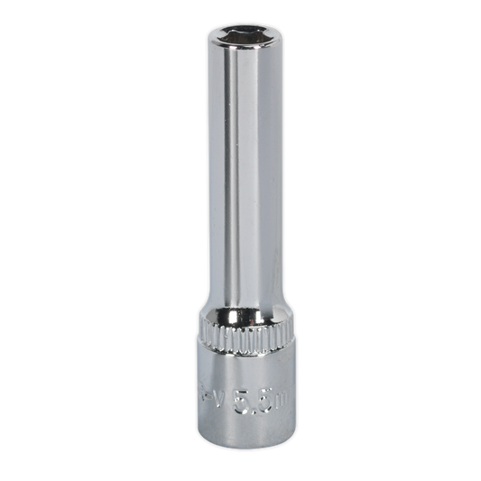 5.5mm 1/4"Sq Drive Fully Polished Deep WallDrive® Socket