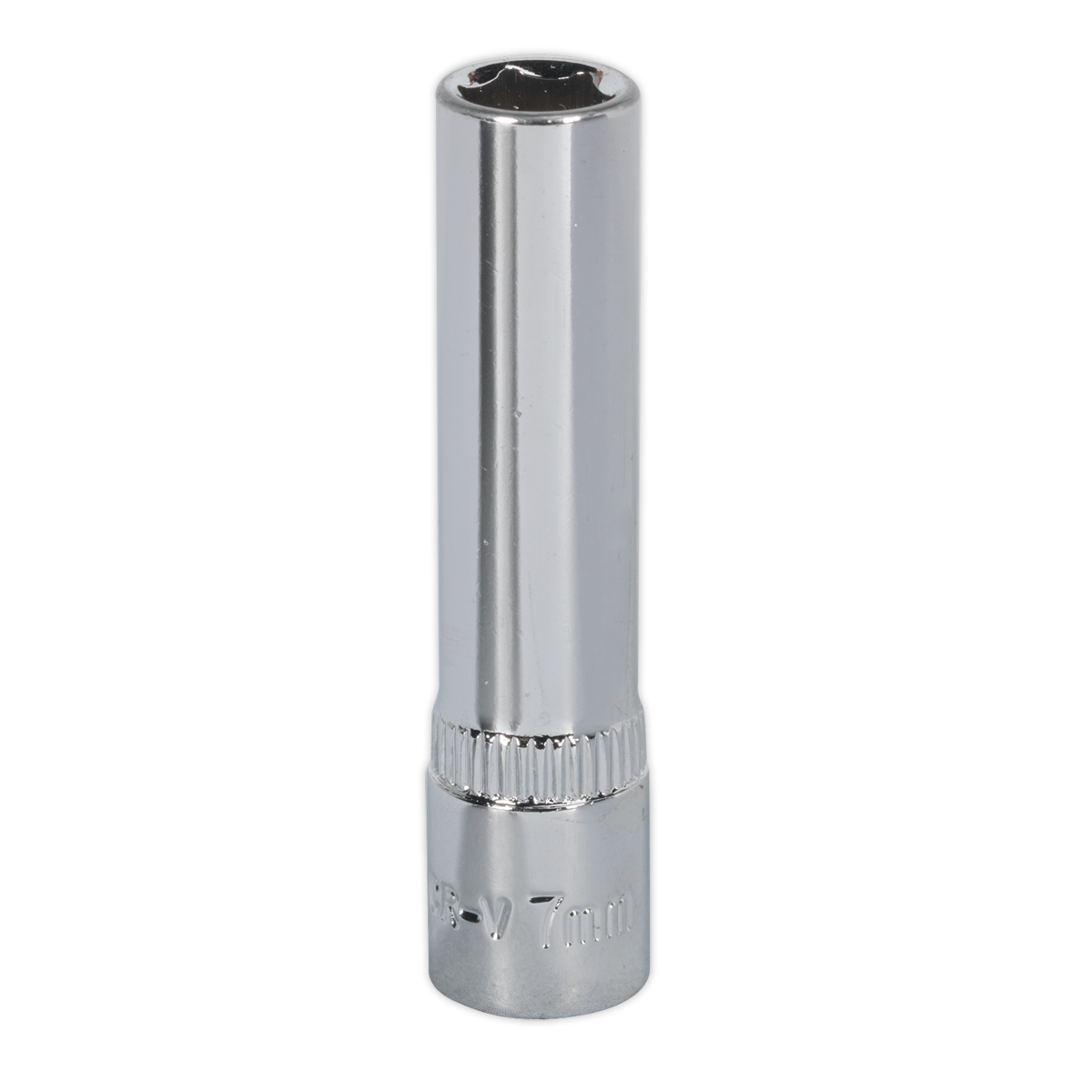 7mm 1/4"Sq Drive Fully Polished Deep WallDrive® Socket