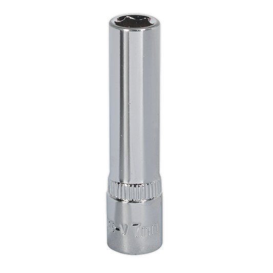 7mm 1/4"Sq Drive Fully Polished Deep WallDrive® Socket