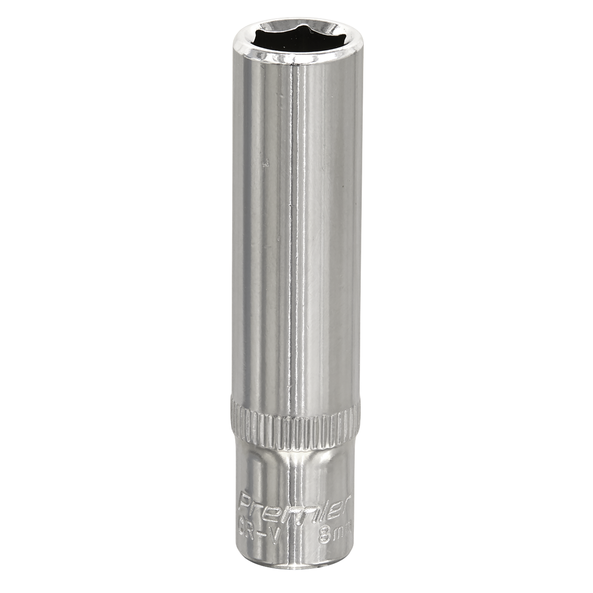 8mm 1/4"Sq Drive Fully Polished Deep WallDrive® Socket