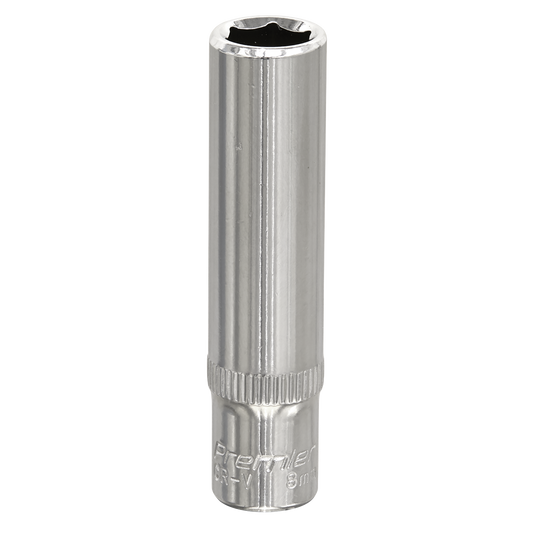 8mm 1/4"Sq Drive Fully Polished Deep WallDrive® Socket