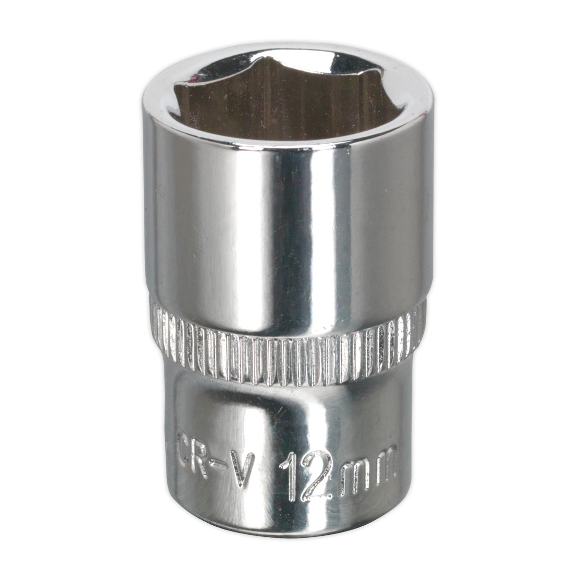 12mm 1/4"Sq Drive Fully Polished WallDrive® Socket