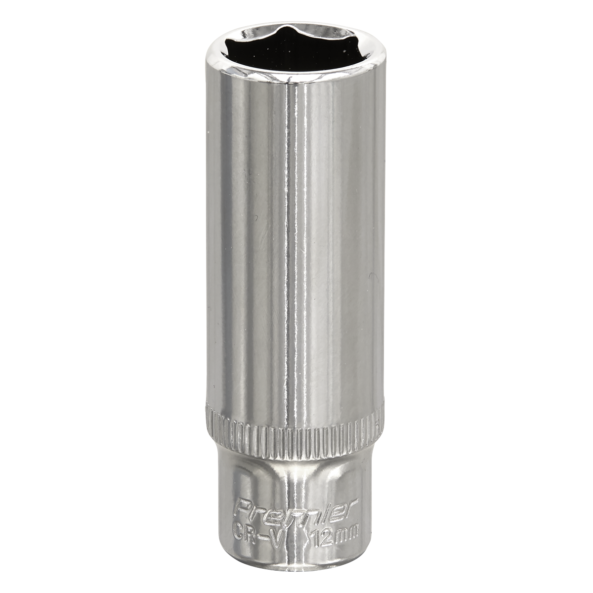 12mm 1/4"Sq Drive Fully Polished Deep WallDrive® Socket