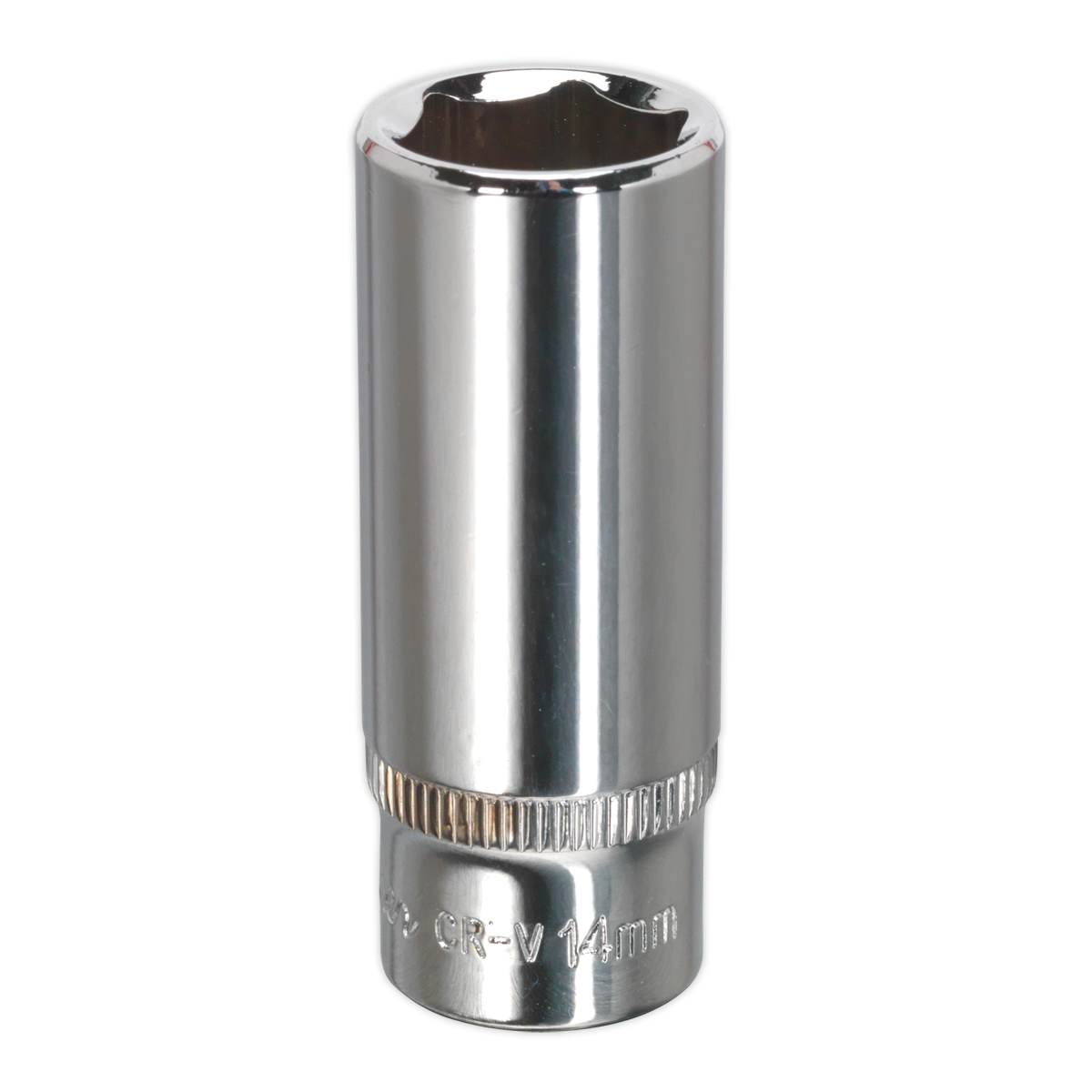 14mm 1/4"Sq Drive Fully Polished Deep WallDrive® Socket