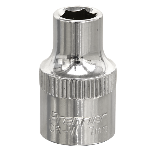 7mm 3/8"Sq Drive Fully Polished WallDrive® Socket