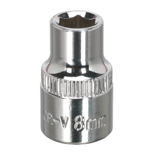 8mm 3/8"Sq Drive Fully Polished WallDrive® Socket