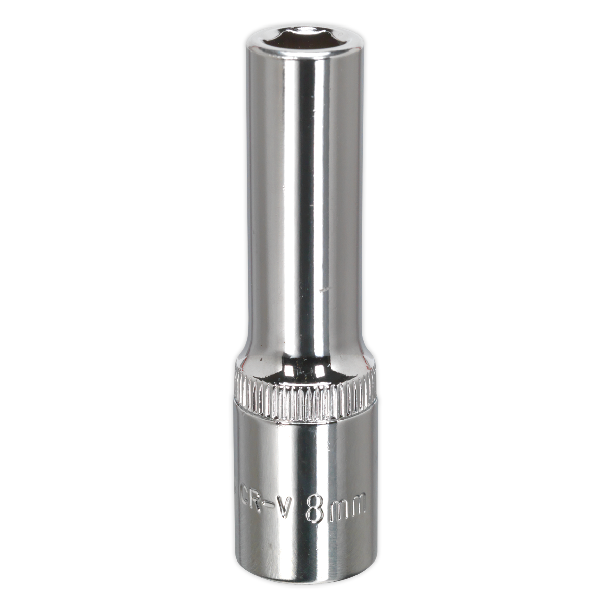 8mm 3/8"Sq Drive Fully Polished Deep WallDrive® Socket