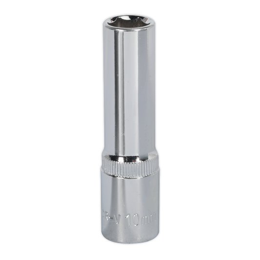 10mm 3/8"Sq Drive Fully Polished Deep WallDrive® Socket