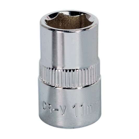 11mm 3/8"Sq Drive Fully Polished WallDrive® Socket