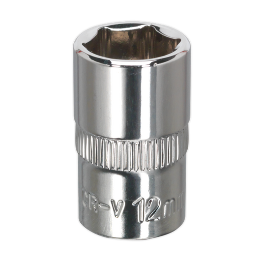 12mm 3/8"Sq Drive Fully Polished WallDrive® Socket