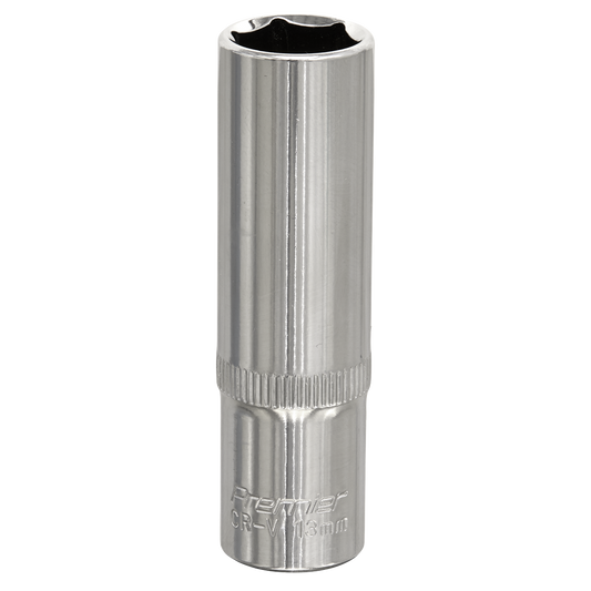 13mm 3/8"Sq Drive Fully Polished Deep WallDrive® Socket