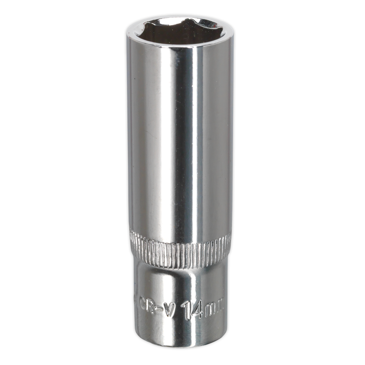 14mm 3/8"Sq Drive Fully Polished Deep WallDrive® Socket