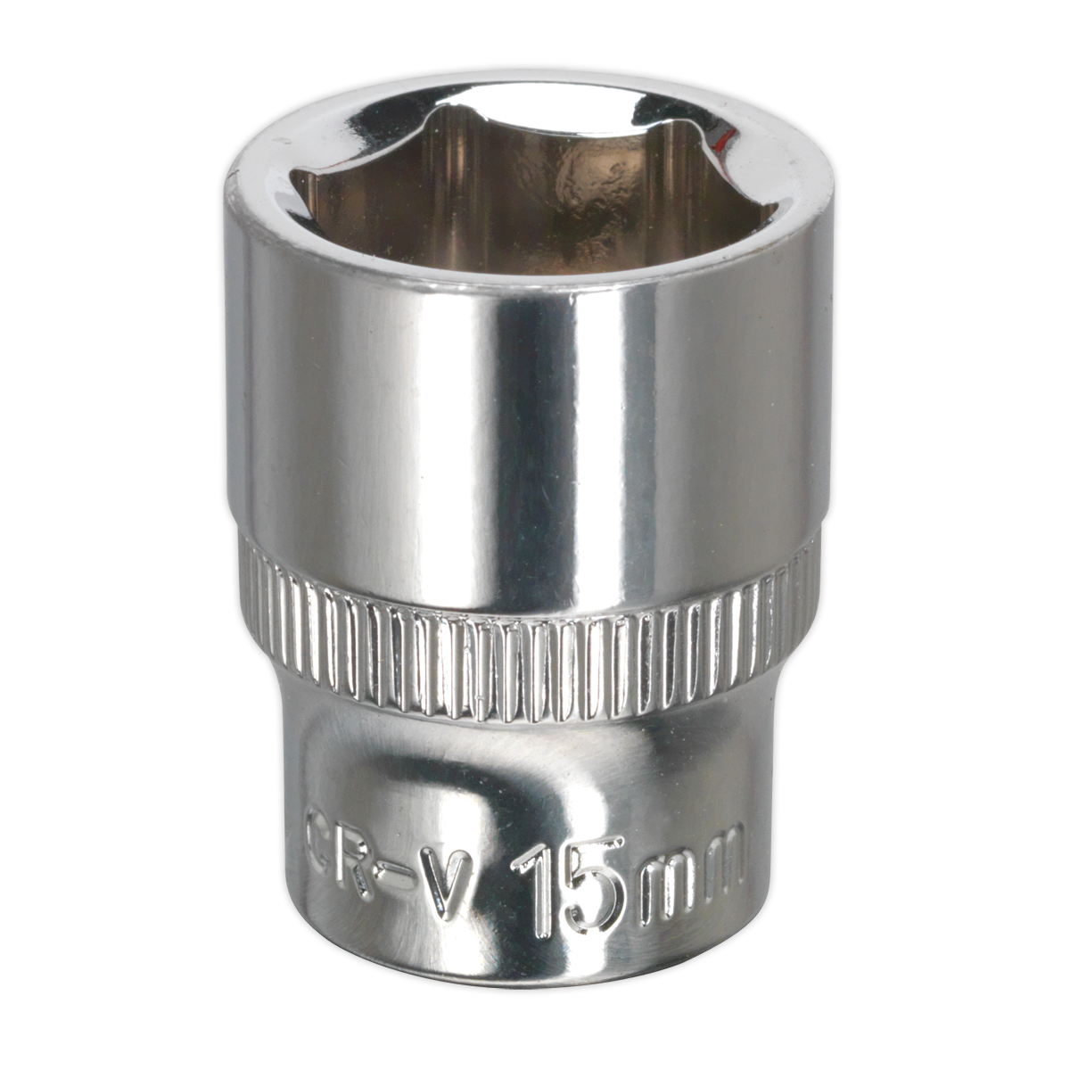 15mm 3/8"Sq Drive Fully Polished WallDrive® Socket