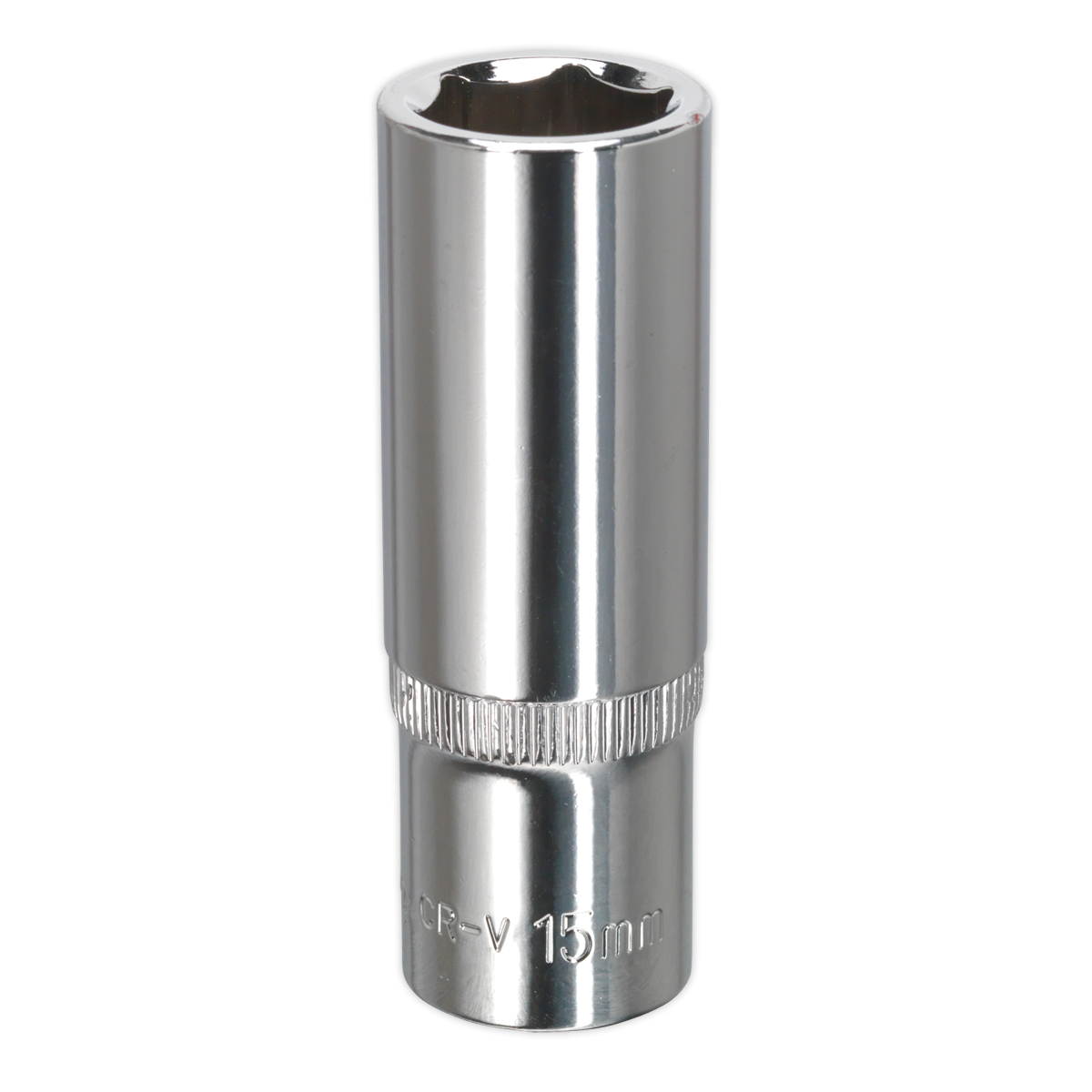 15mm 3/8"Sq Drive Fully Polished Deep WallDrive® Socket