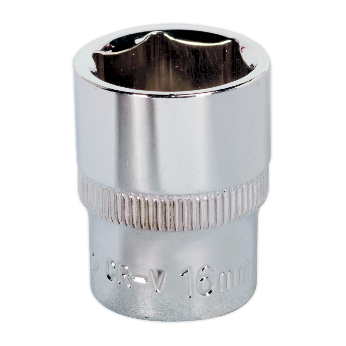 16mm 3/8"Sq Drive Fully Polished WallDrive® Socket