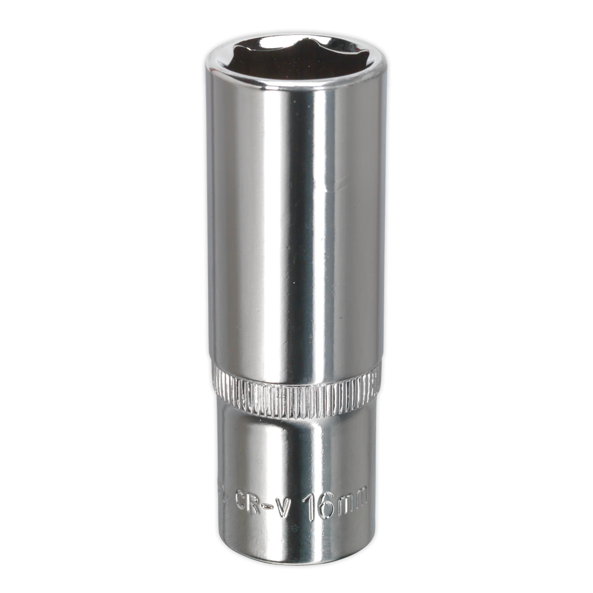 16mm 3/8"Sq Drive Fully Polished Deep WallDrive® Socket