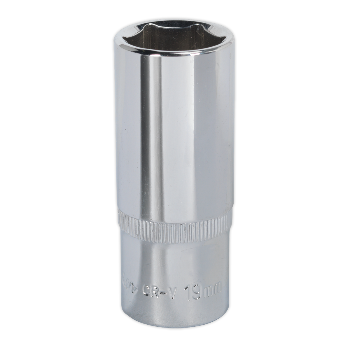 19mm 3/8"Sq Drive Fully Polished Deep WallDrive® Socket