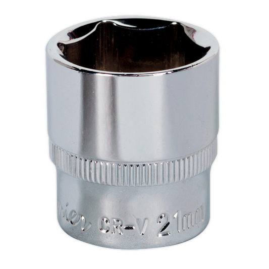 WallDrive® Socket 21mm 3/8"Sq Drive Fully Polished