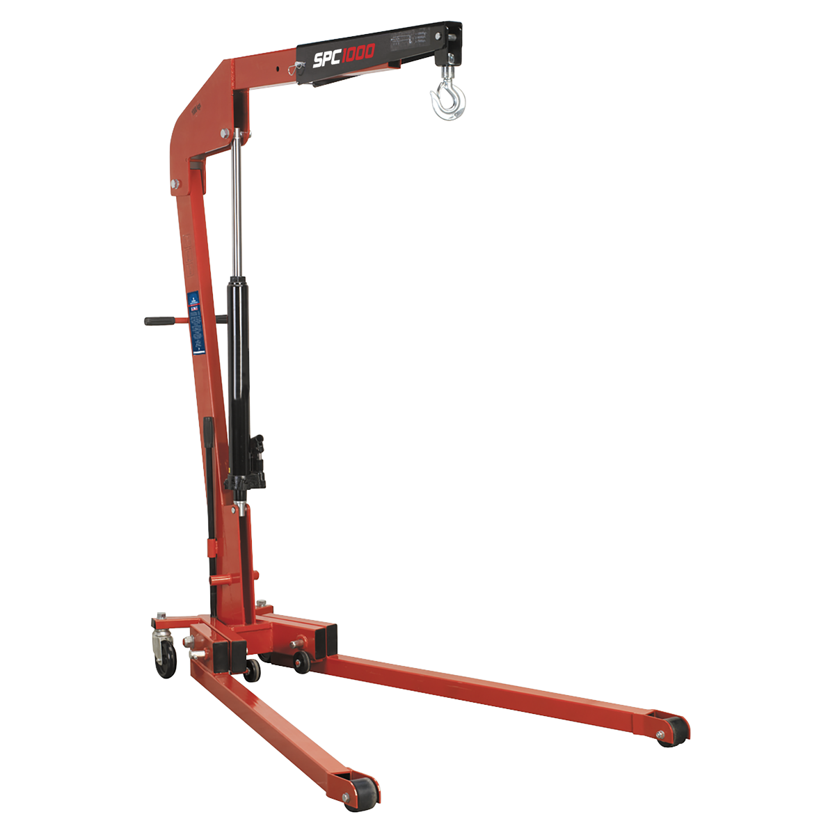 1 Tonne Low Profile Folding Engine Crane