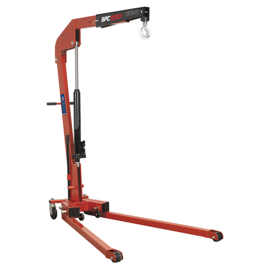 1 Tonne Low Profile Folding Engine Crane