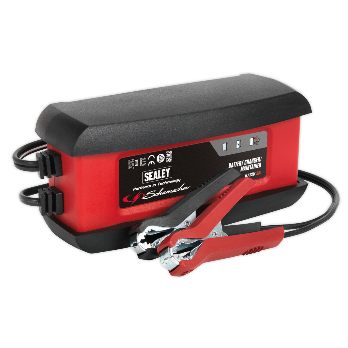 Schumacher® 2A 6/12V Intelligent Battery Charger & Maintainer